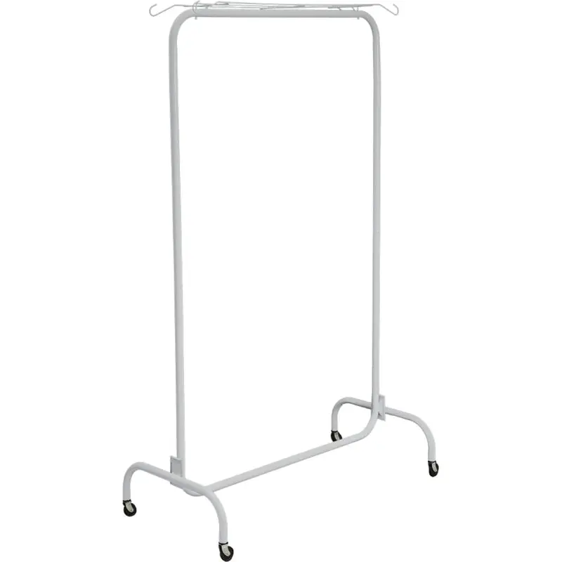 ClosetMaid 1090 Garment Rack, 40-1/2 in W, 67-3/4 in H, Steel, White