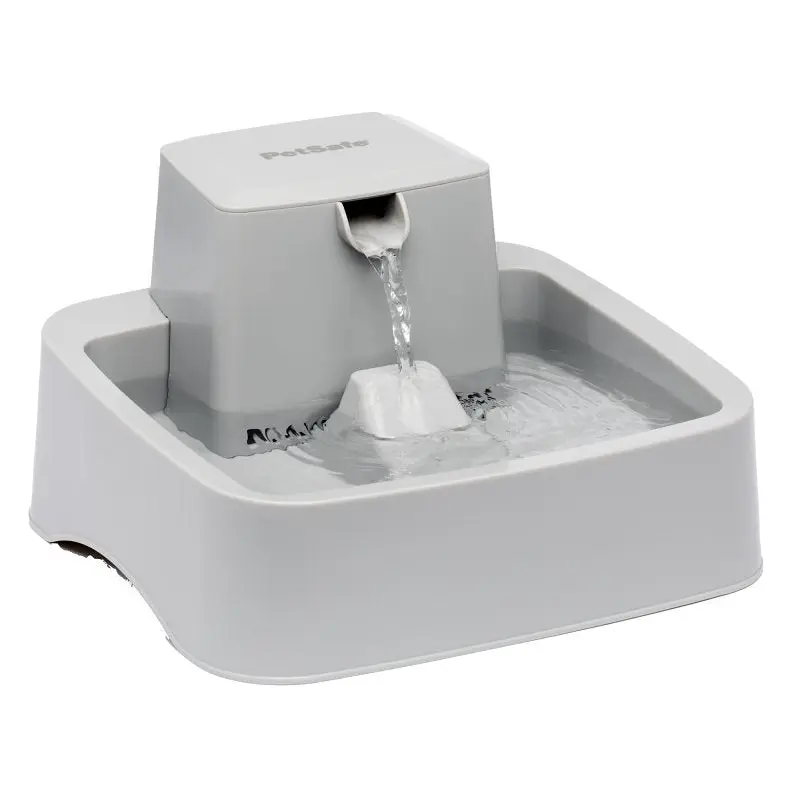 Drinkwell PWW00-16790 Pet Fountain, 0.5 gal Volume, Plastic, Gray