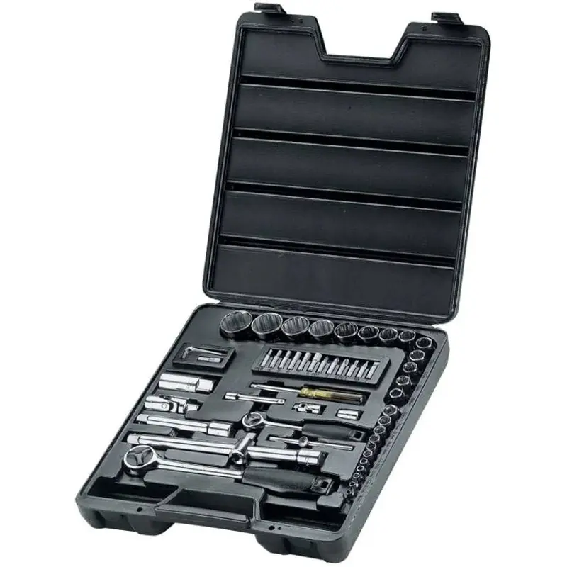 Stanley 1/4" 1/2" Socket Set 52PC