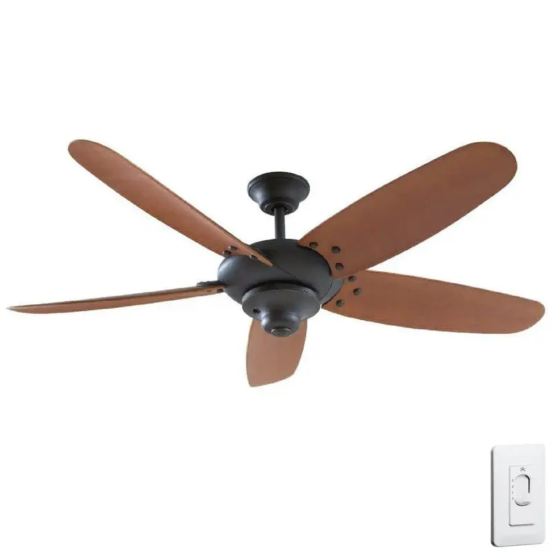 Altura 60 in. Outdoor Oil-Rubbed Bronze Ceiling FanMatte White