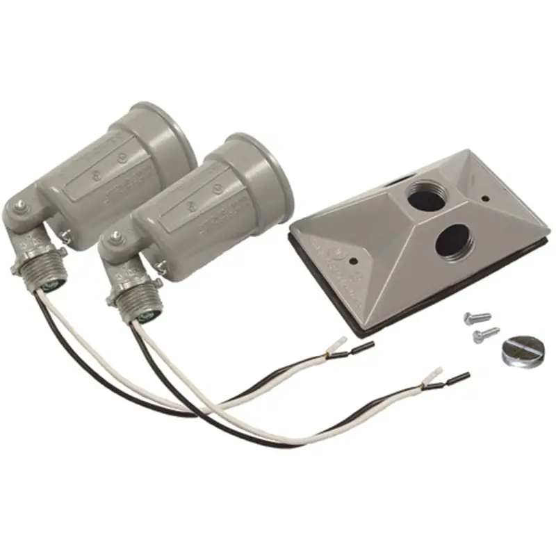 Hubbell 5621-5 Lamp Holder, 120 V, 75 to 150 W, Gray