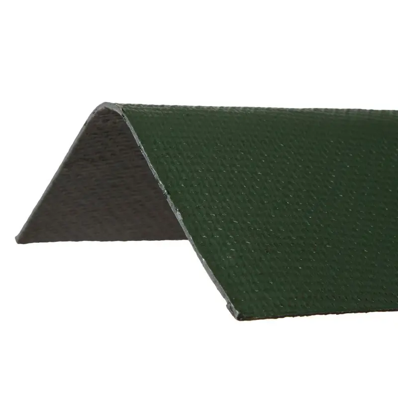 3.29 ft. x 12-1/2 in. Ridge Cap Asphalt Roof Panel in GreenGreen / 2.05