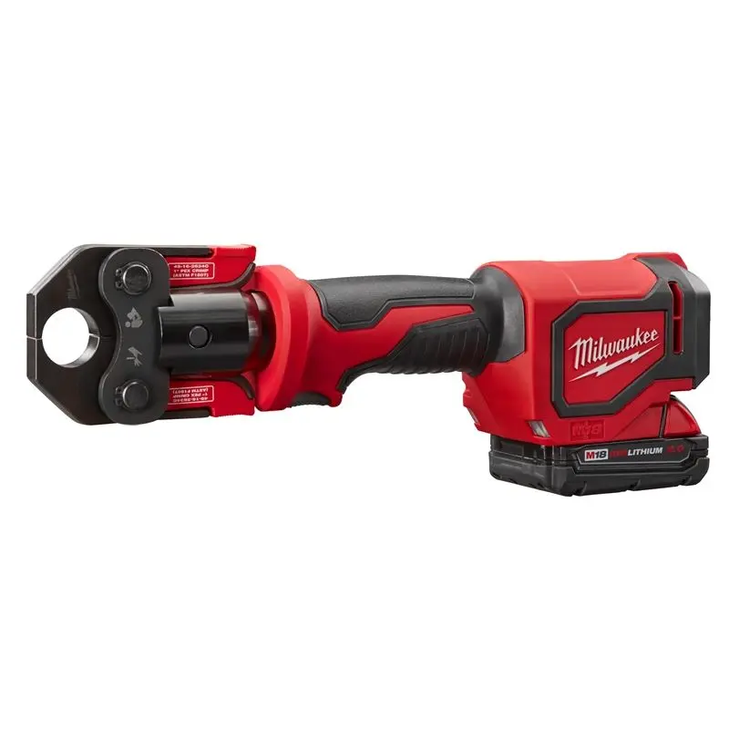 Milwaukee 2674-22C M18 Short Throw Press Tool Kit with PEX Crimp Jaws