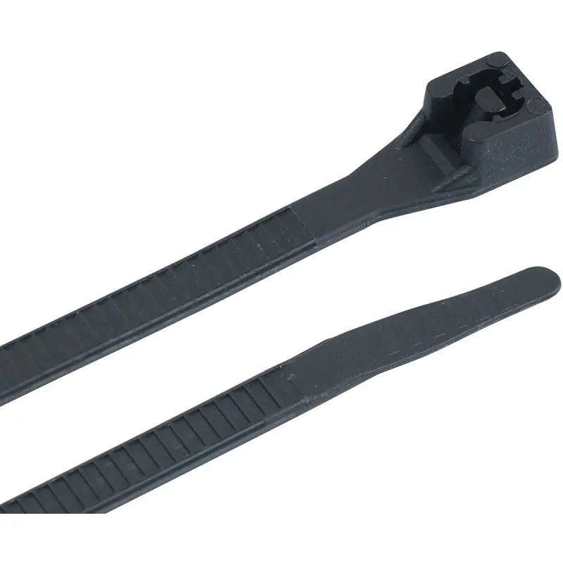 Gardner Bender 46-415UVB Cable Tie, Double-Lock Locking, 6/6 Nylon, Black