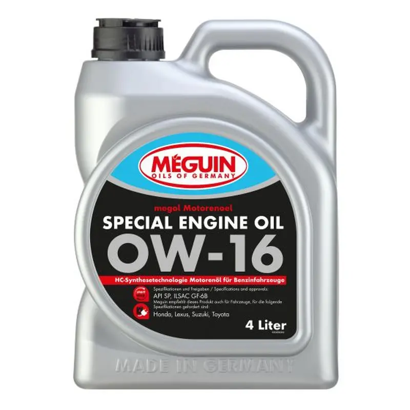 Megol Special Engine Oil | SAE 0W-16