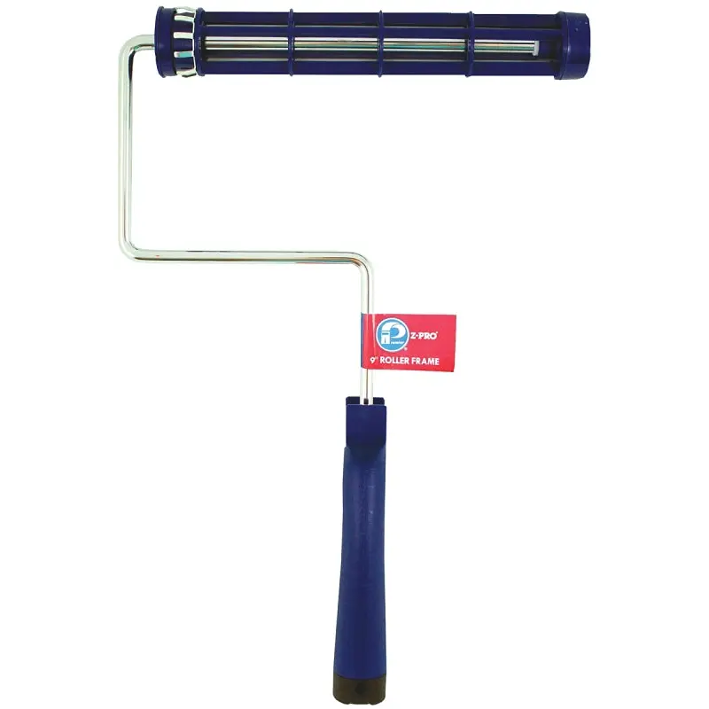 Premier Blue Tiger 9IF1000 Roller Frame, 9 in L Roller, Plastic Handle, Threaded Handle