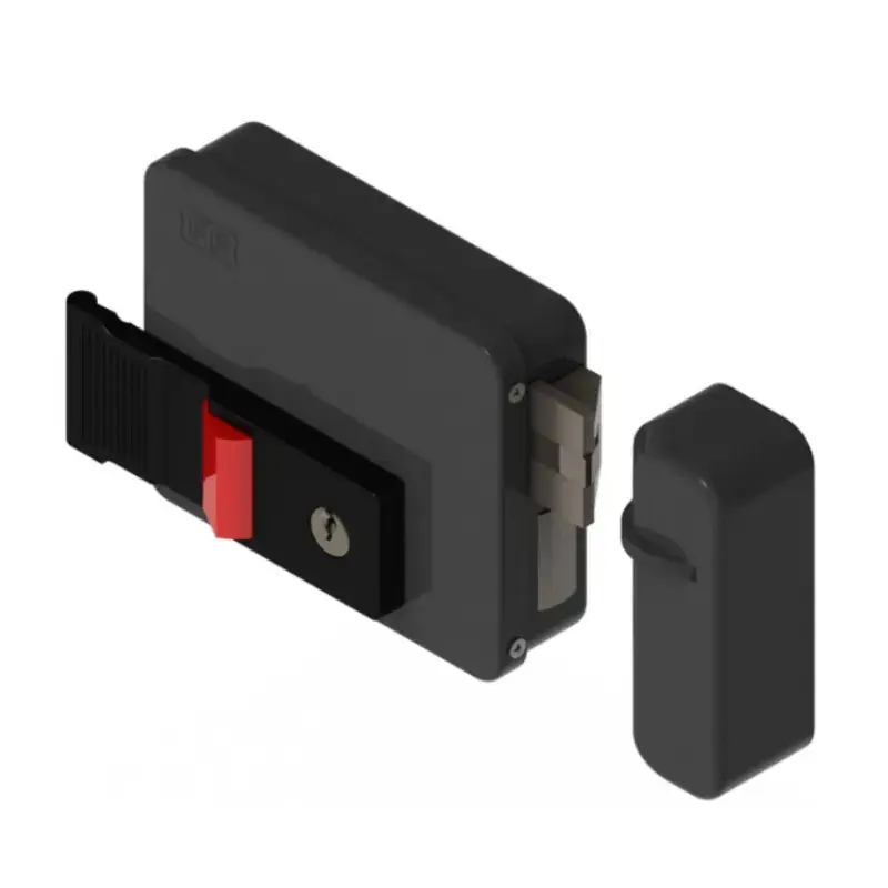 FF Italian Electric Rim Lock | Black