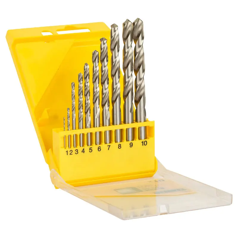 Metal HSS Drill Bit Set | 10 pcs