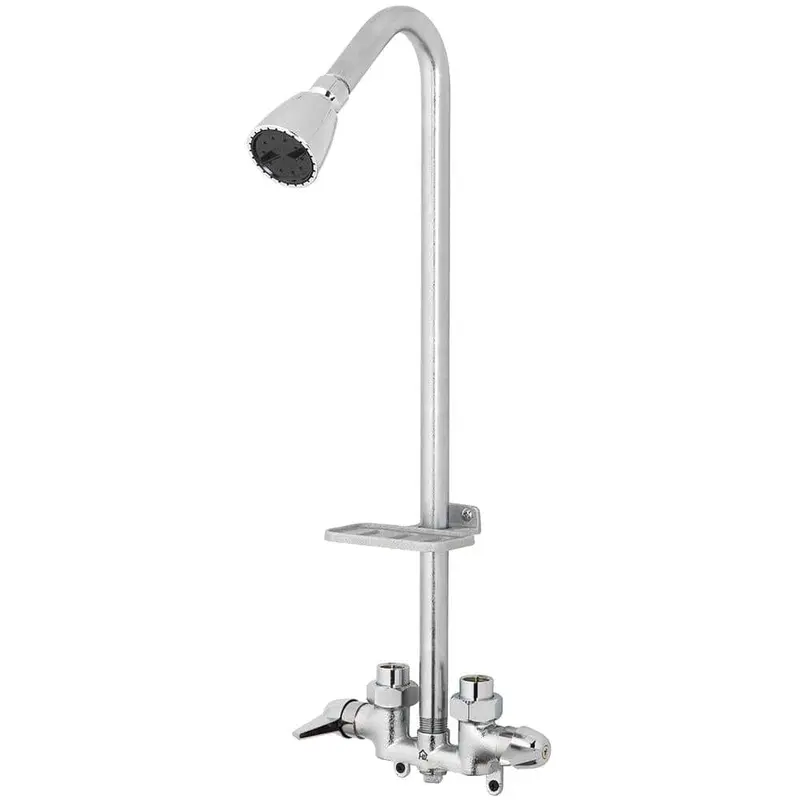 1-Spray Outdoor Utility Shower Faucet in Chrome (Valve Included)4.7 / each