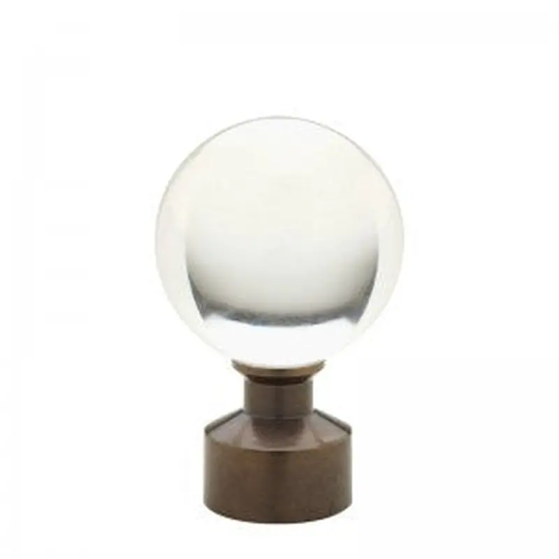 Select Metal Acrylic Ball Finial - Various Sizes / Colors3/4" / 07 Bronze