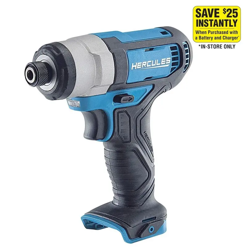 12v Lithium-Ion Cordless Compact 1/4 in. Hex Impact Driver - Tool Only