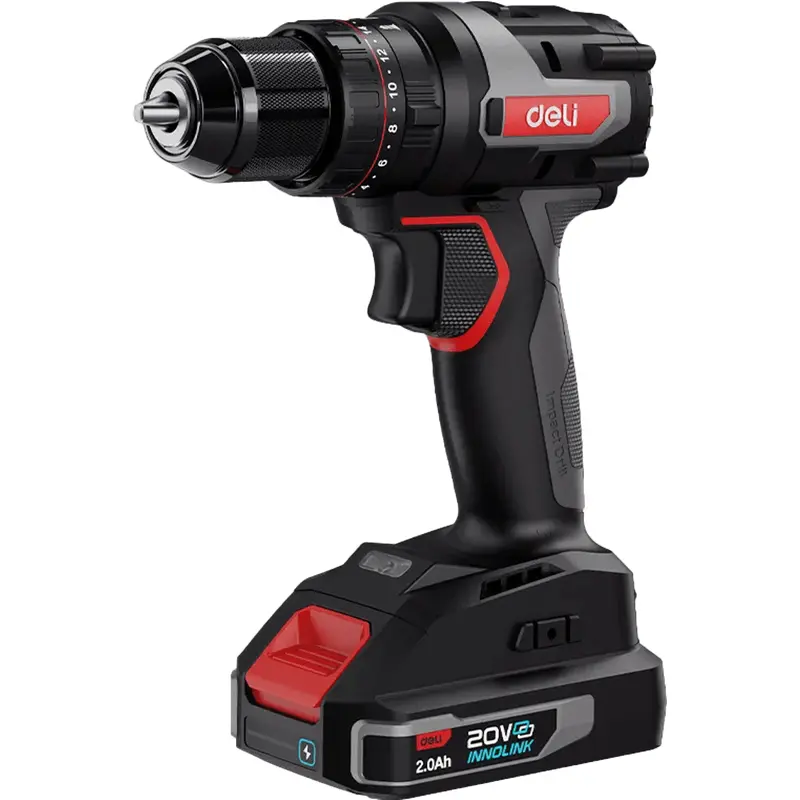 Deli DE-CZ20-2 20V Cordless Impact Drill