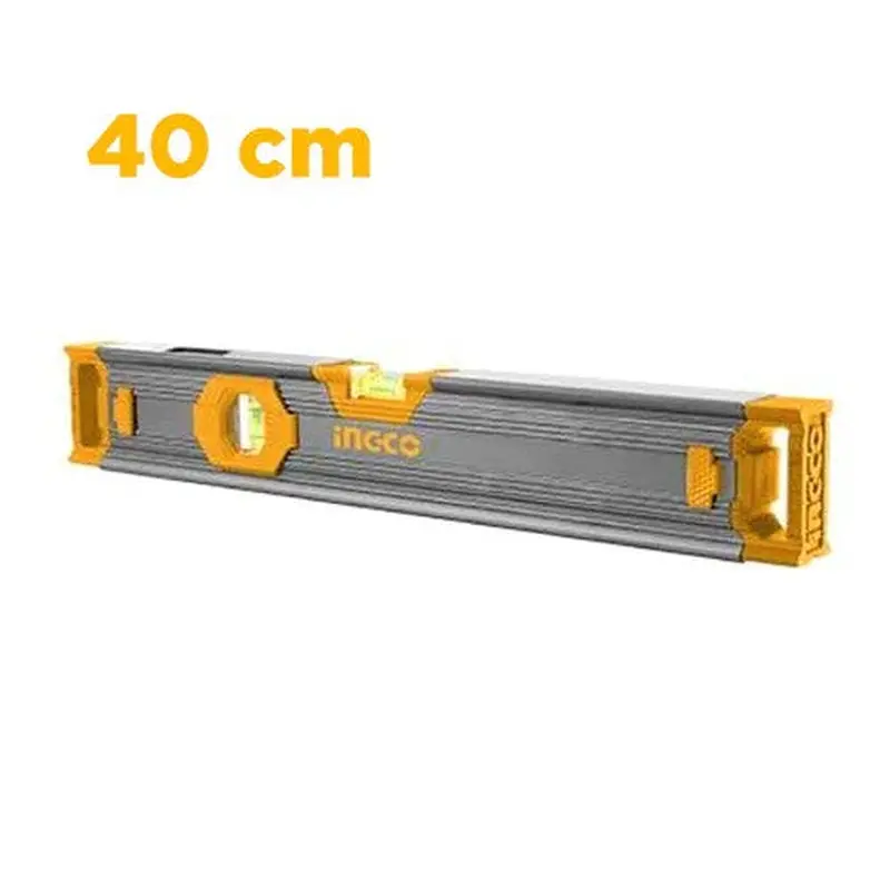 INGCO HSL68040 Spirit Level Bar with Magnetic Base 40cm