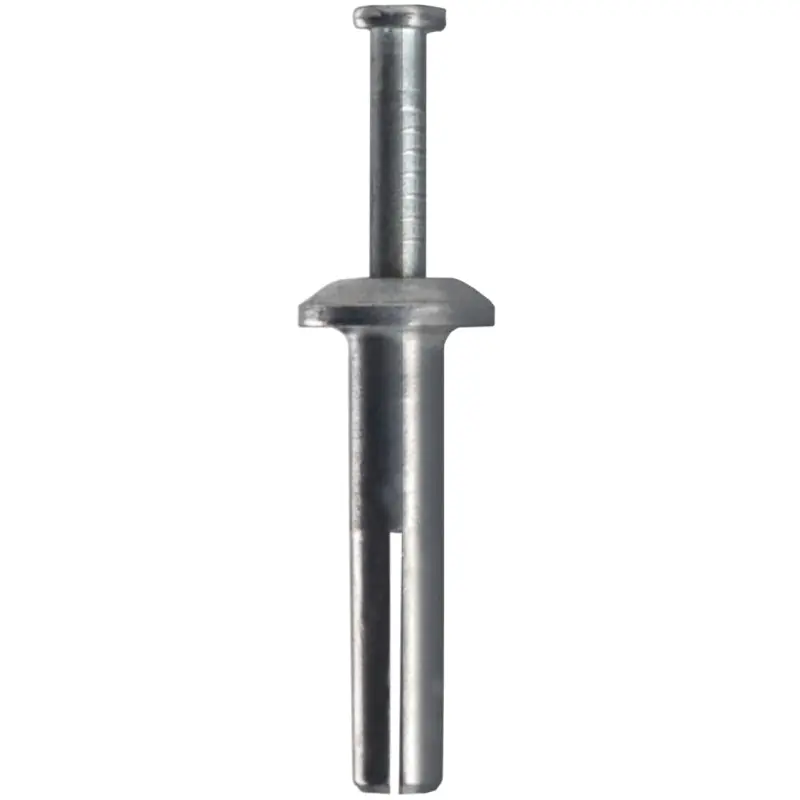 COBRA ANCHORS 384V Drive Nail-In Anchor, 1/4 in Dia, 1-1/4 in L, Zinc