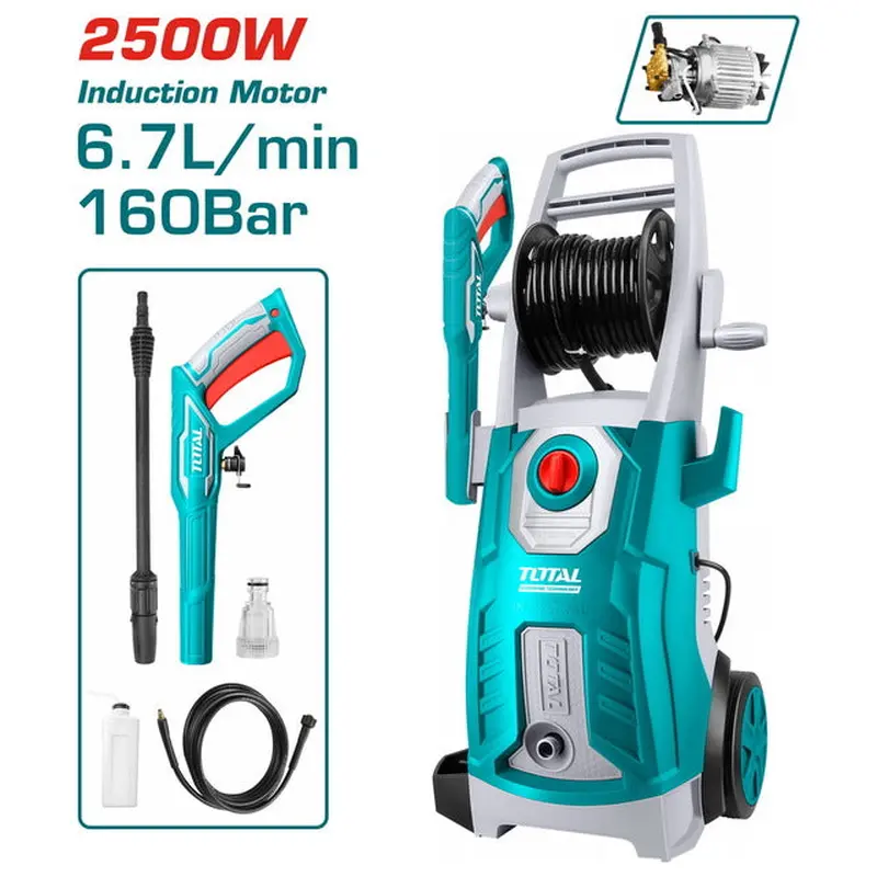 TOTAL HIGH PRESSURE WASHER 2.500W / 160bar (TGT11246)