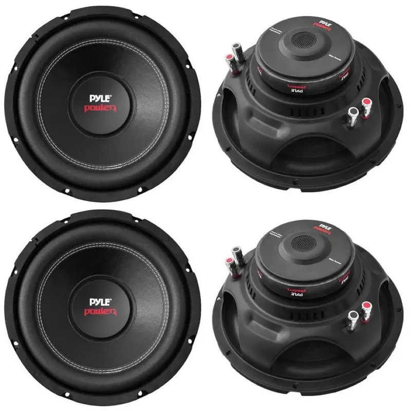 15 in. 8000-Watt Car Subwoofers Audio Power Subs Woofers DVC 4 Ohm44 / each