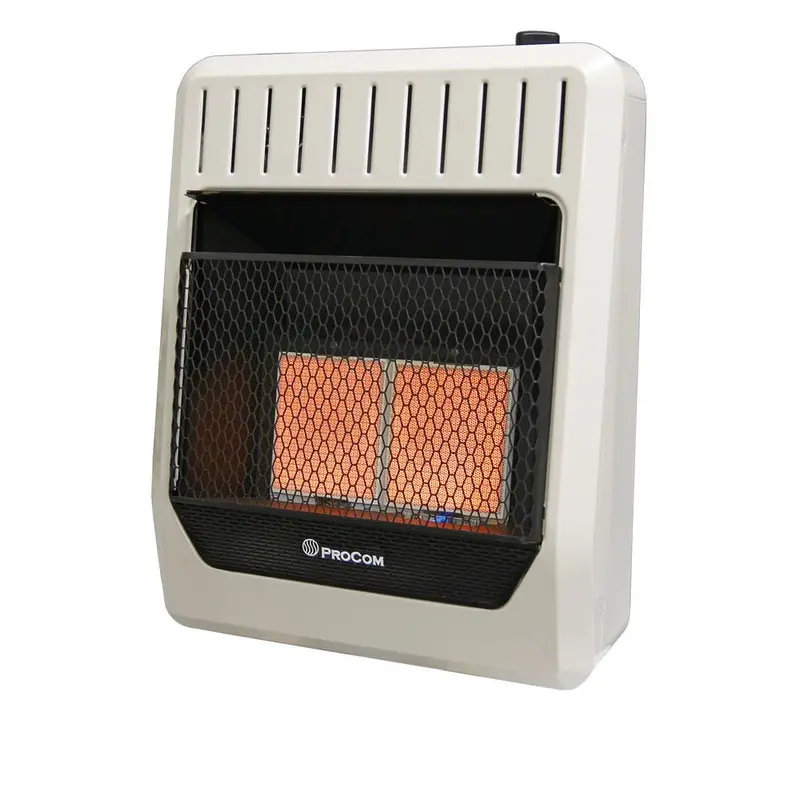 20000 BTU Ventless Dual Fuel Radiant Heater with Thermostat Control22.9 / box
