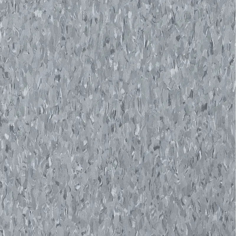 Armstrong Flooring (Sample) Imperial Texture Blue Gray Water Resistant Speckle Glue Down VCT Tile