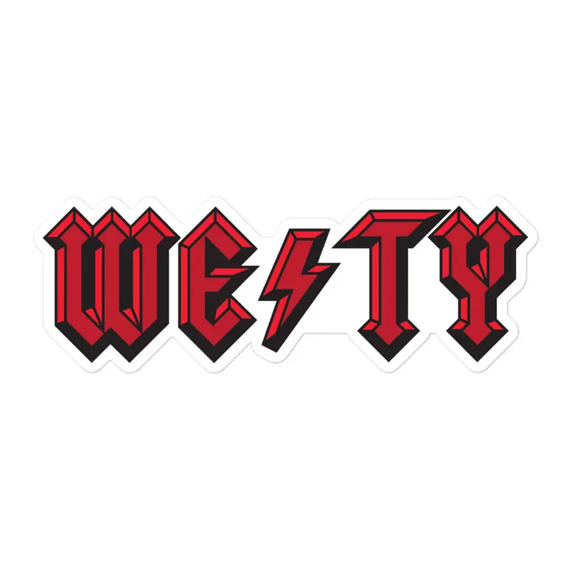 High Voltage Westy Sticker33