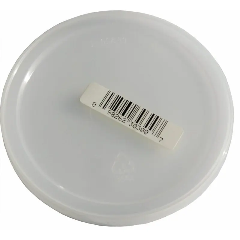 ENCORE Plastics 30300 Paint Bucket Lid, White, For: 1/2 pt Container