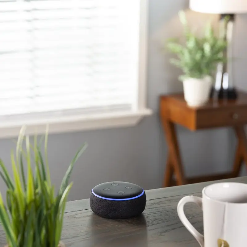 Amazon Echo Dot (3rd Gen) - Smart Speaker with Alexa - Charcoal