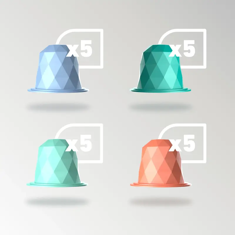 Inly Aromatherapy Shower Capsule 20 Count Variety Bulk Pack - 5 Of Each ScentN/A