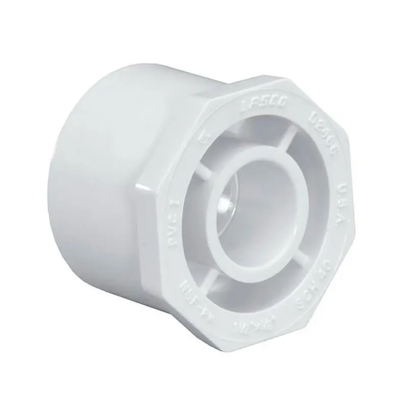 Thrifco 8113310 1 Inch x 3/4 Inch Slip x Slip PVC Bushing/Reducer SCH 401" x 3/4"