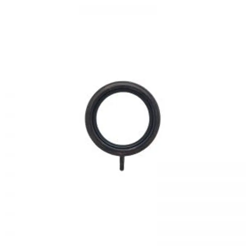 Round Iron Ring With Liner Black 845