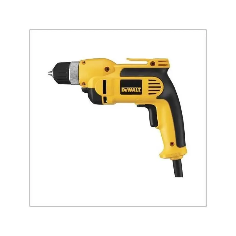 DEWALT | DWD110K 3/8" (10 mm) VSR Pistol Grip Drill Kit with Keyless Chuck
