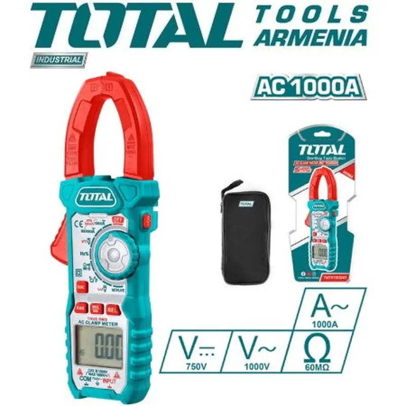 Digital AC Clamp Meter TOTAL TMT4100041