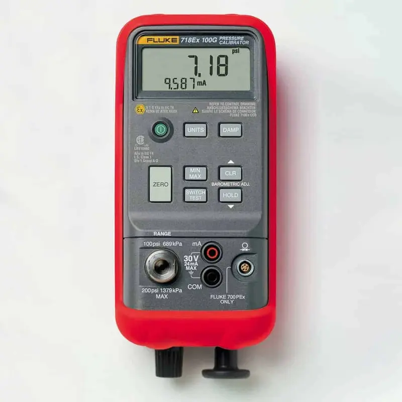 Fluke 718Ex 30G Intrinsically Safe Pressure Calibrator