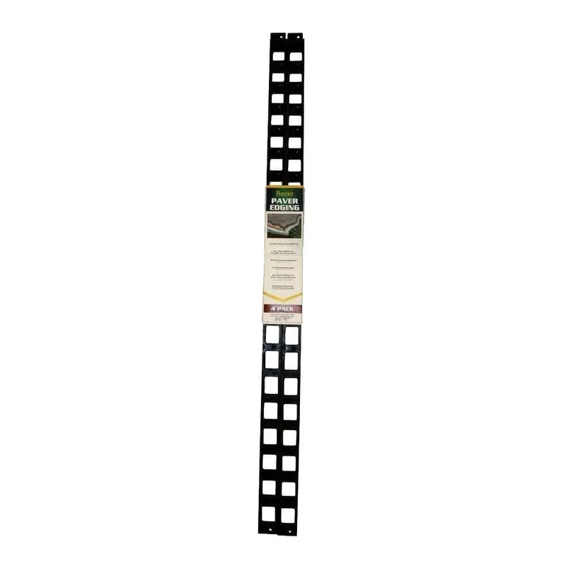 Barrier 6 ft. 8 in. Paver Edging with Spikes (4-Pack)black / 16.1 / 8