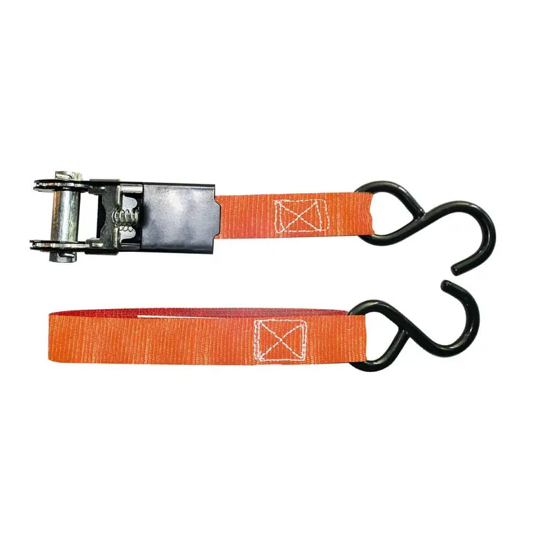 15 ft. x 1 in. Ratchet Tie Downs (4-Pack)