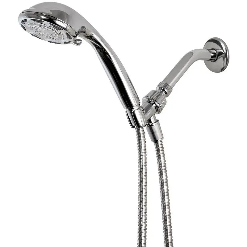 6-Spray 4 in. Wall Mount Handheld Shower Head in ChromeChrome / 1.3