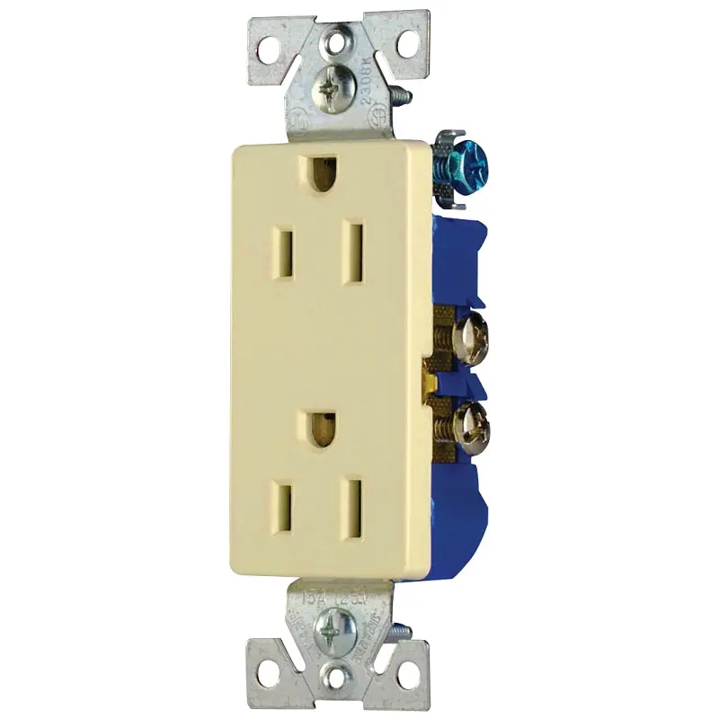 RECPTACLE DPLX STD DECR 15A IV