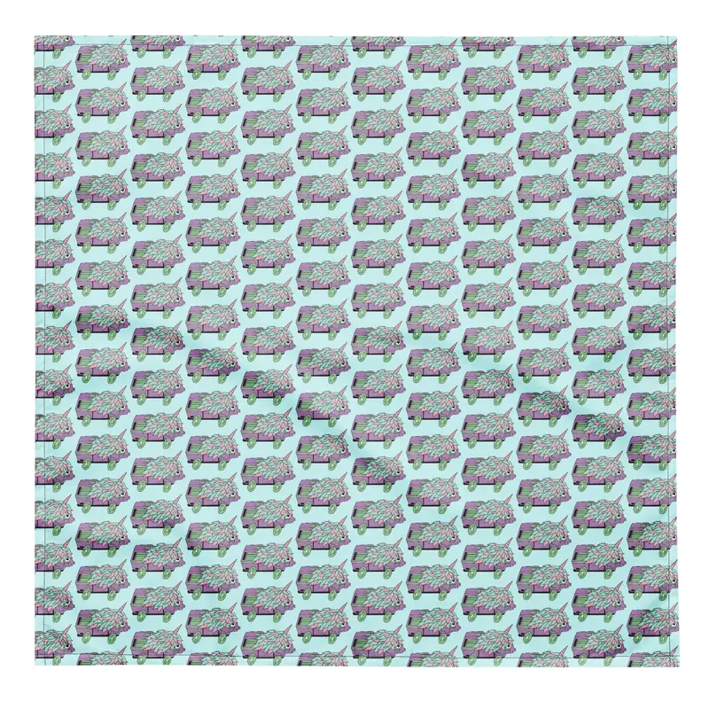 High-Top Hazel Unicorn All-Over Print BandanaS