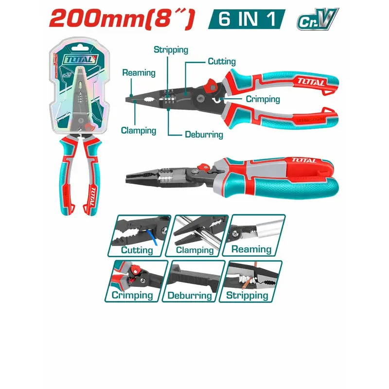 THTMF286 6-in-1 Multi-Function Pliers