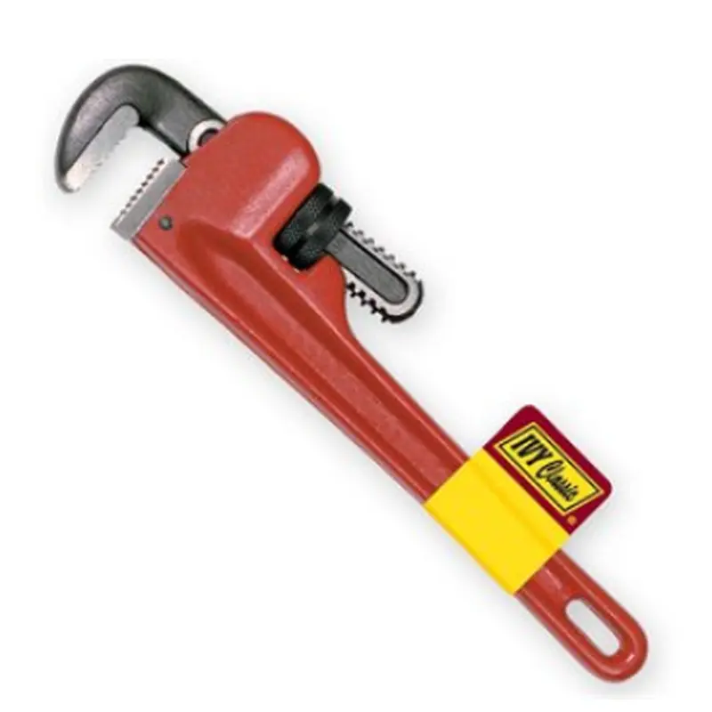 IVY Classic Steel Pipe WrenchLength 10" Pipe Capacity 1-1/2"