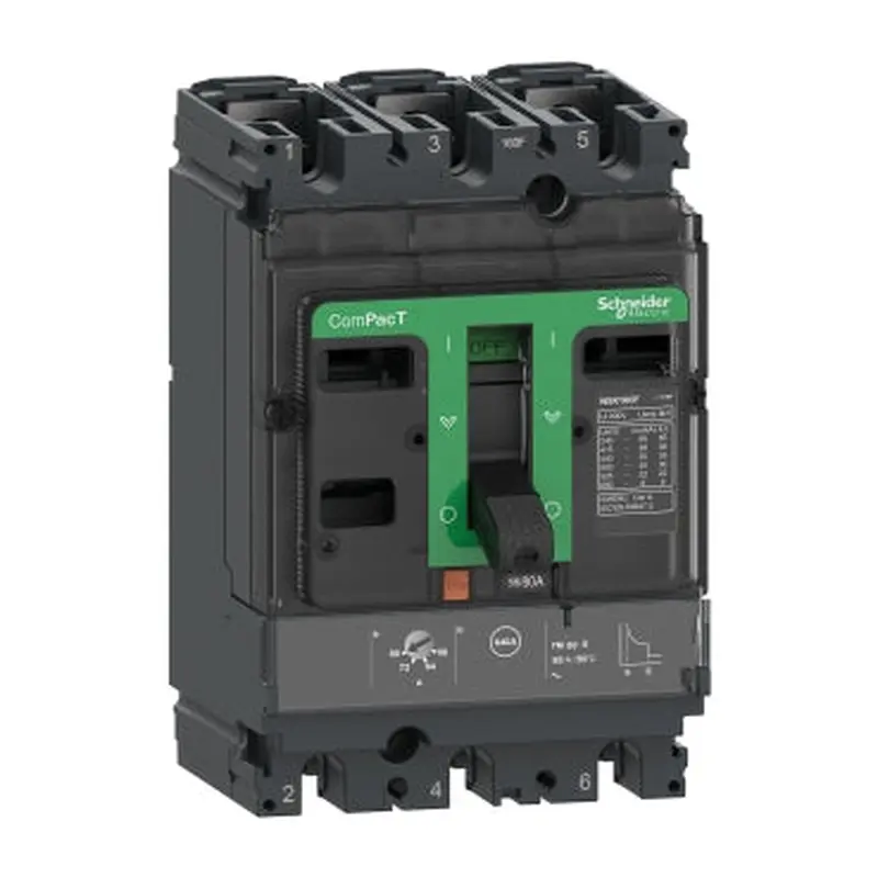 Circuit breaker compacts 36kA, 250A, 3 poles| C25F3TM250C