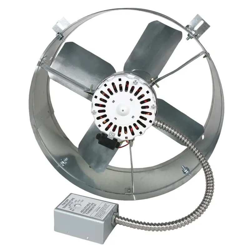 1650 CFM Mill Electric Powered Gable Mount Electric Attic Fan10 / each