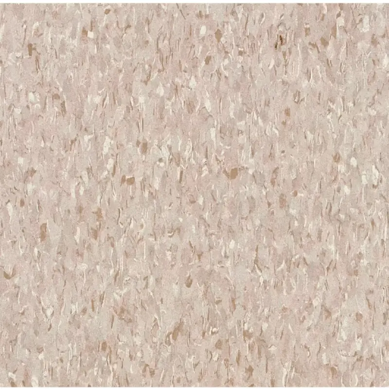 Armstrong Flooring (Sample) Imperial Texture Hazelnut Water Resistant Speckle Glue (Adhesive) VCT Tile