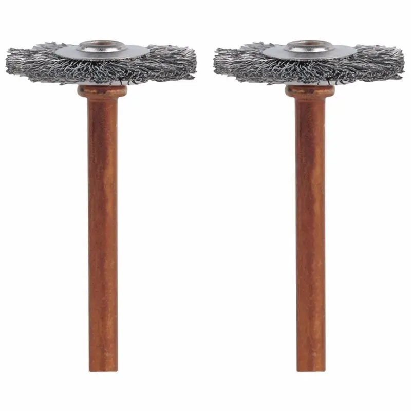 Dremel | 530-02 3/4 In. Stainless Steel Brushes (2 Pack)