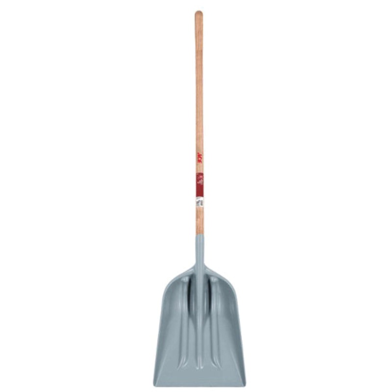 ACE PLA-12L-ACE Scoop, Polyethylene Blade, Hardwood Handle