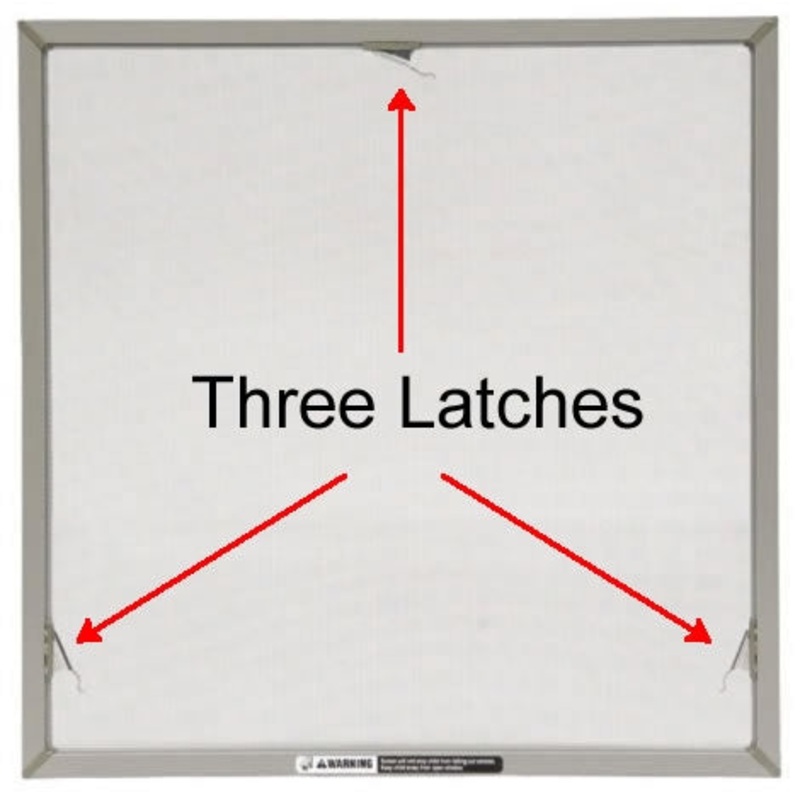 Andersen AW28 Awning Screen in Stone Color (1995 to Present)