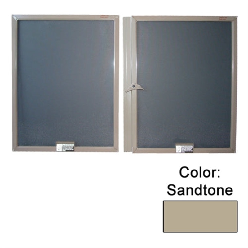 Andersen G35 400 Series Gliding Window Full 2 Piece Truscene Screen in Sandtone