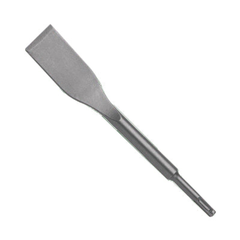BOSCH Bulldog Xtreme HS1465 Hammer Tile Chisel, 10 in OAL, 25/64 in Shank, SDS-Plus Shank, Steel, Bright