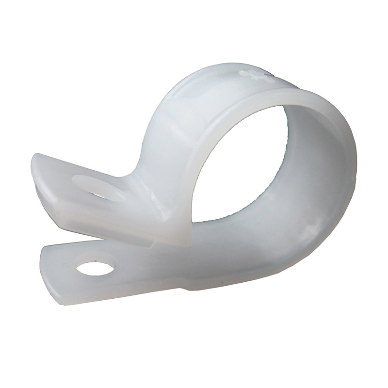 GB PPC-1575 Cable Clamp, Plastic, Nail, Screw Mounting
