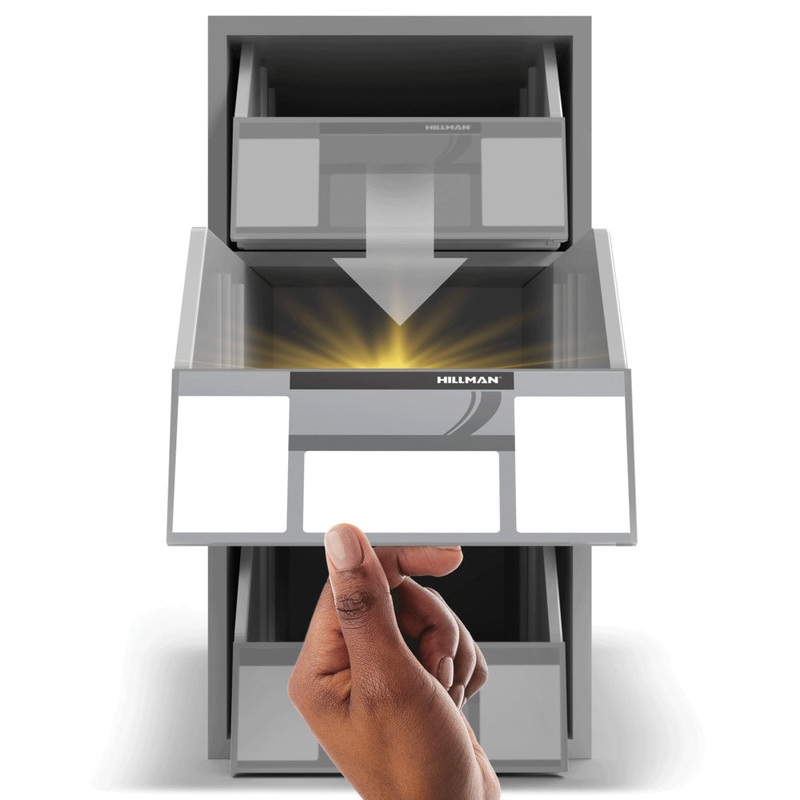 HARDWARE ESSENTIALS 852030 Chain Quick Link, 1/8 in Trade, 4-1/4 in L Inside, 9/16 in W Inside, 220 lb Load, 30 Grade