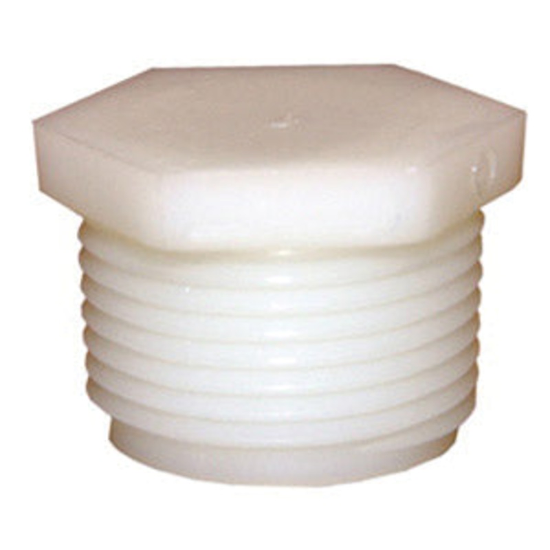 LASCO 19-9627 Plug, 1/2 in MPT, Nylon
