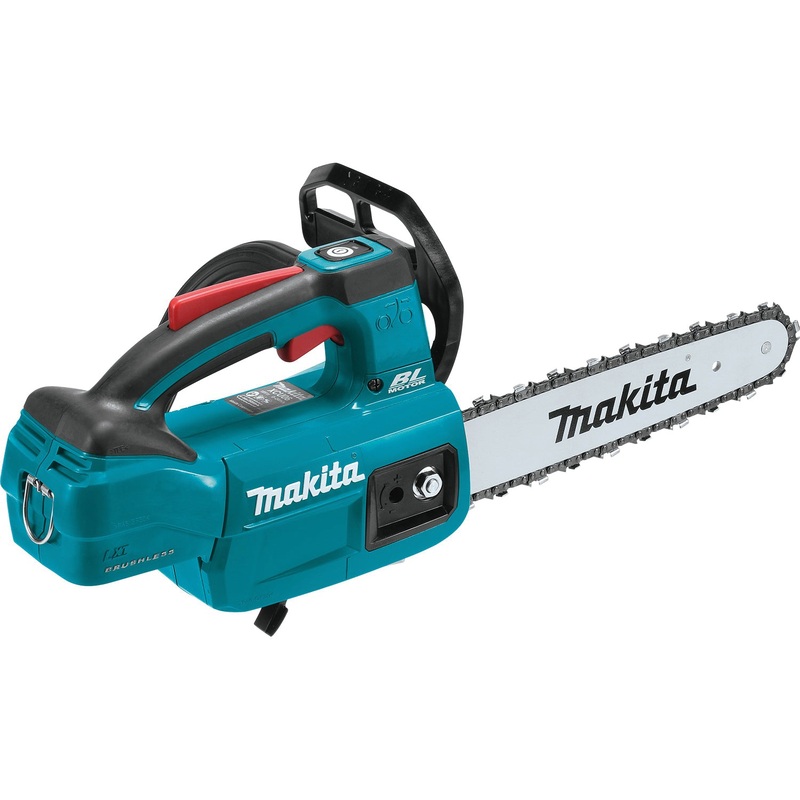 Makita XCU06Z Cordless Brushless Chain Saw, Tool/Kit: Tool, 10 in L Bar, 18 V, Lithium-Ion Battery, 5 Ah